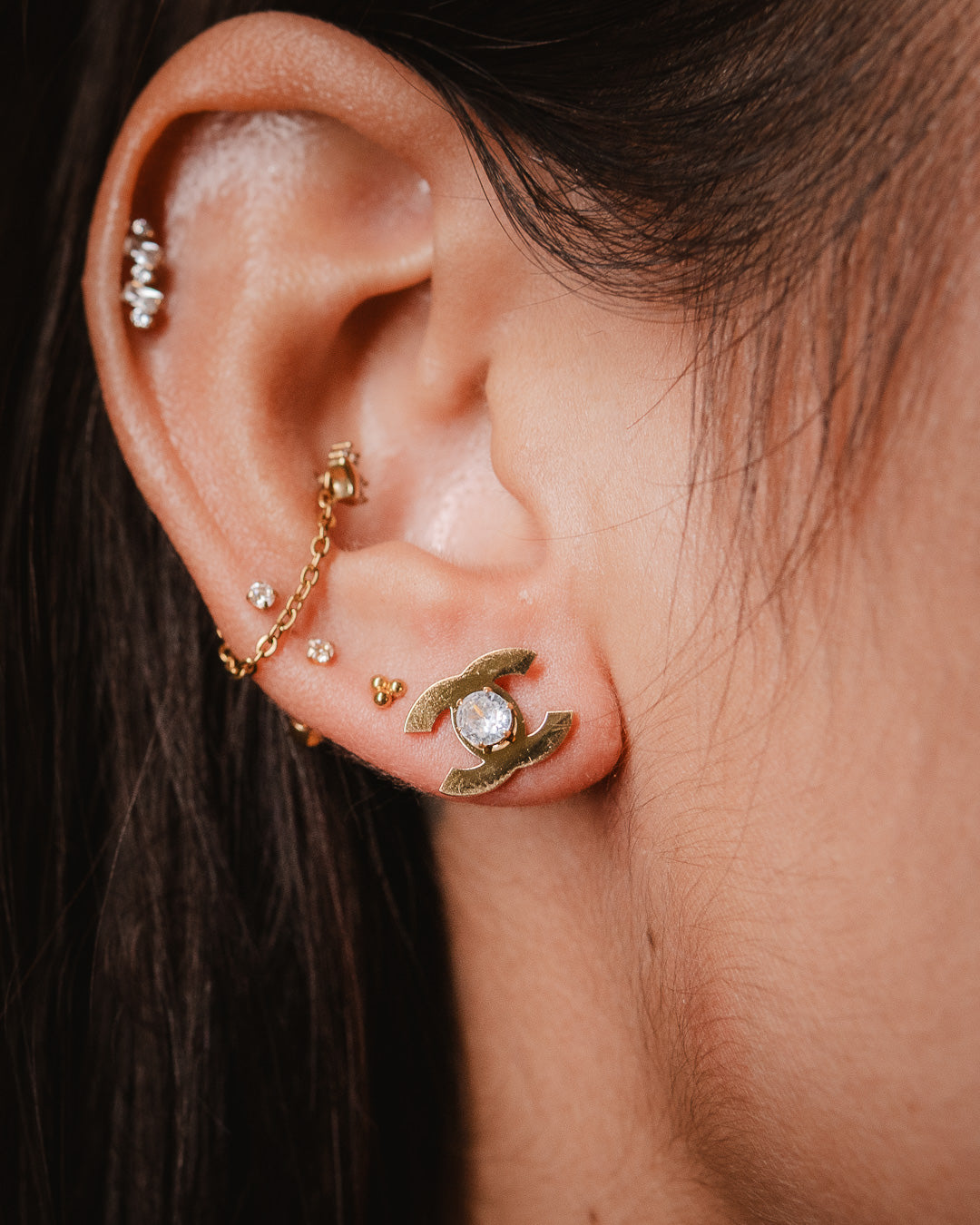 Arete Chanel CC