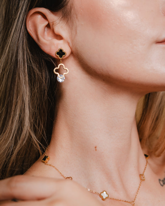 Arete VC diamante negro