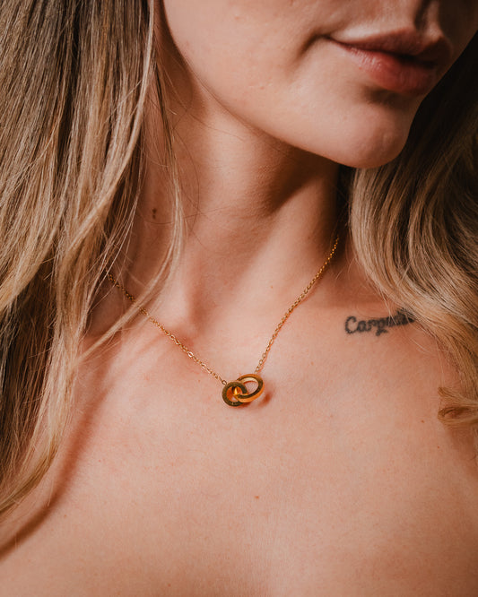 Cadena argolla doble