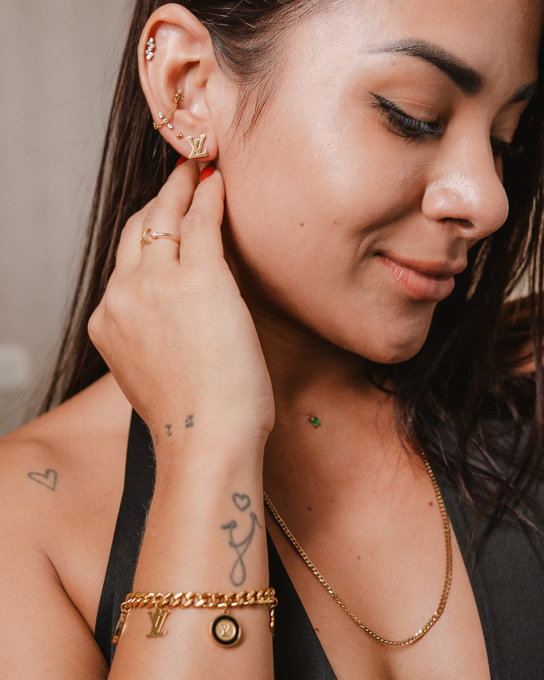 Pulsera LV trébol