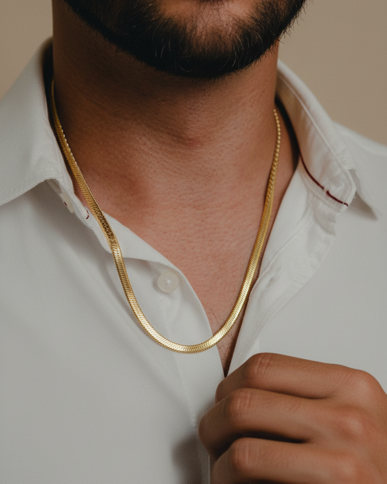 Cadena Hombre egipcia 6mm 65cm