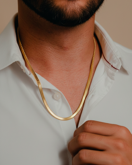 Cadena Hombre egipcia 6mm 65cm