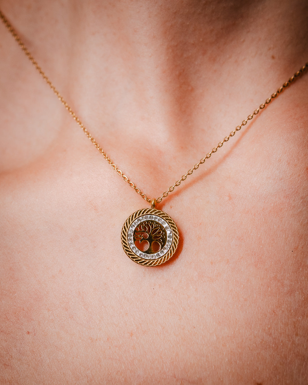 Cadena para Dama - Árbol de la vida