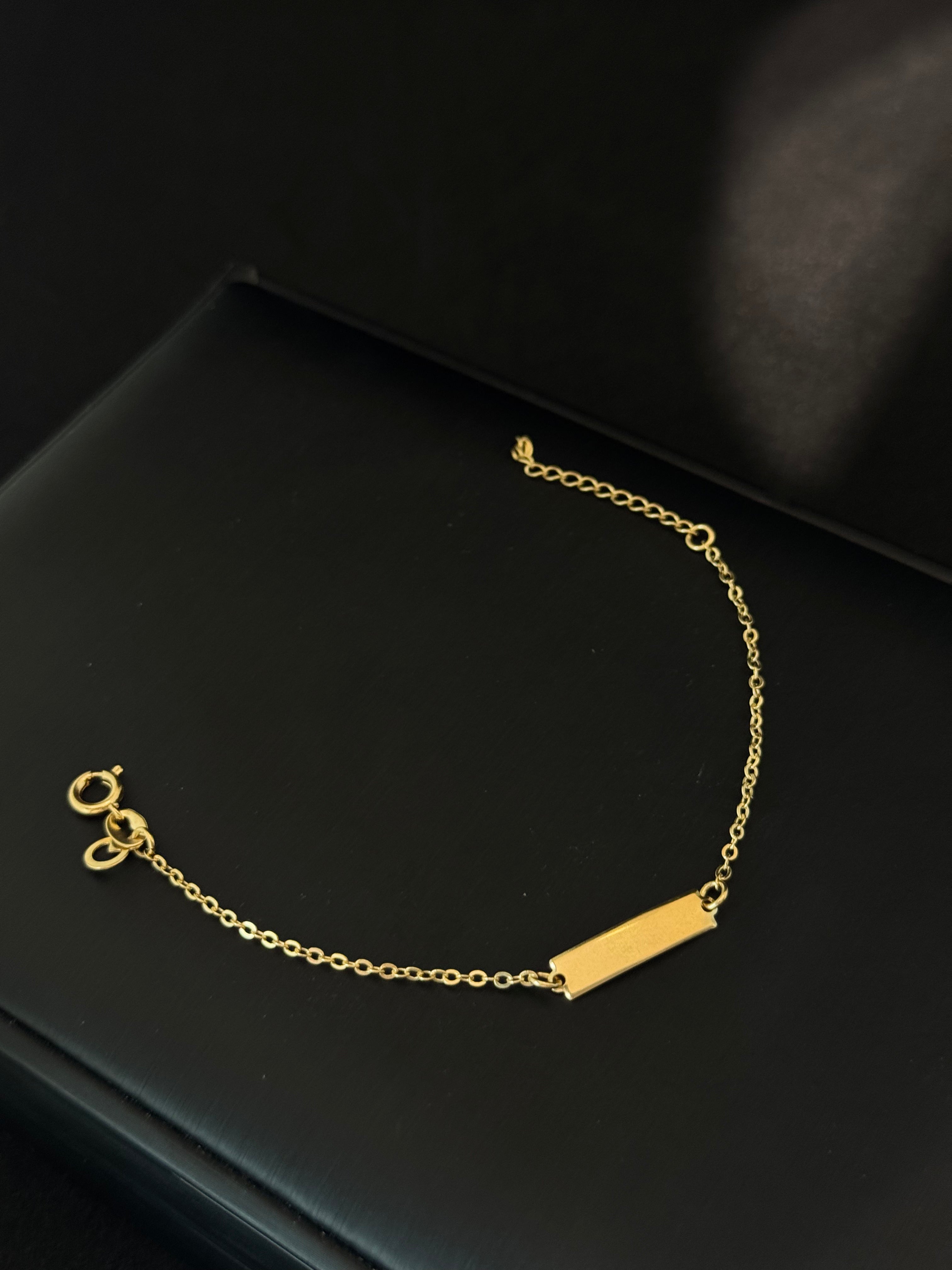 Pulsera Juego Placa