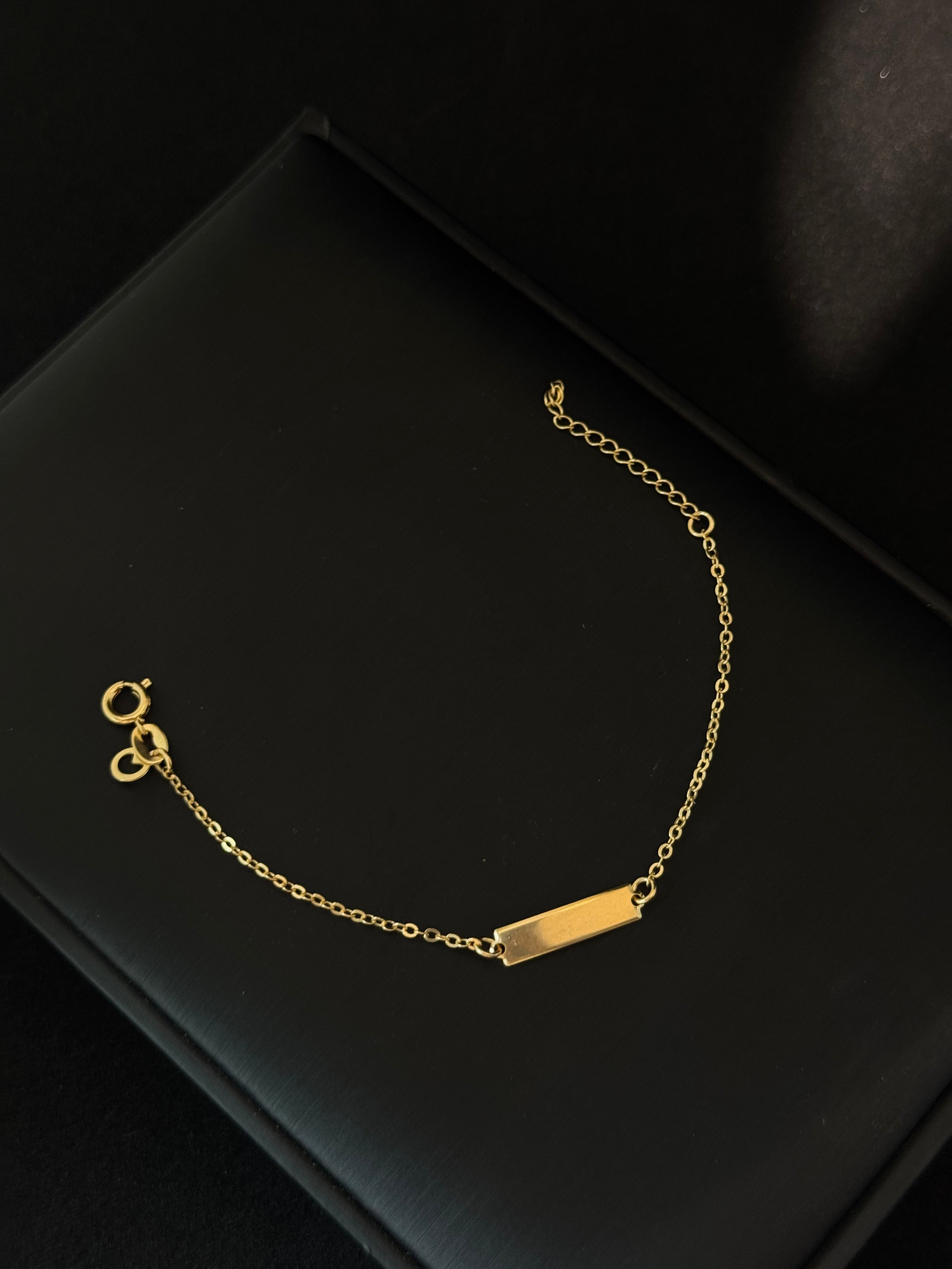 Pulsera Juego Placa
