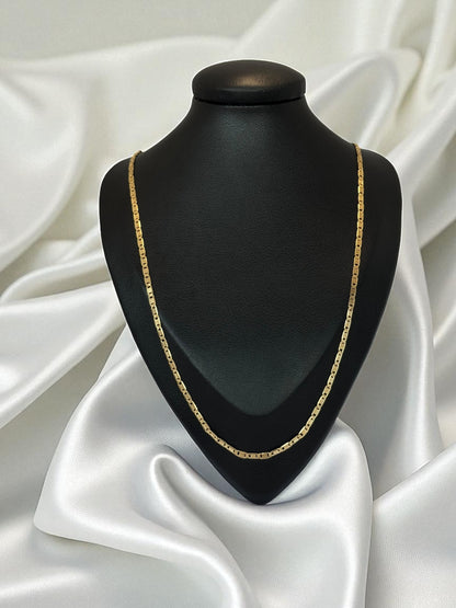 Cadena Escalera Tallada 4mm