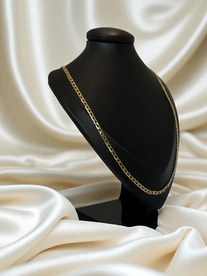 Cadena Cubana Plana 3mm