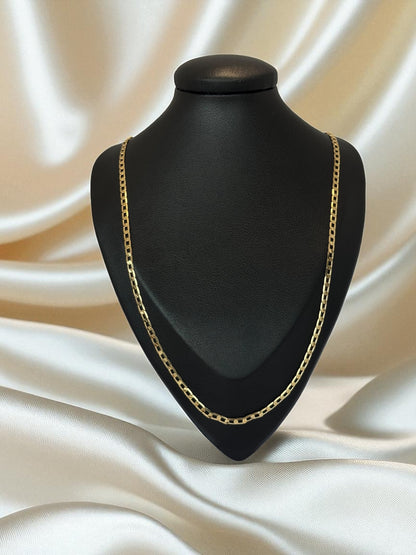 Cadena Cubana Plana 3mm