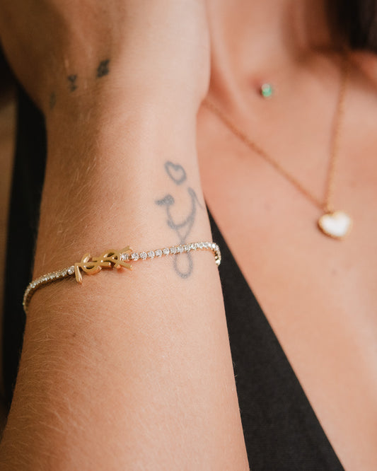 Pulsera YSL Diamantes